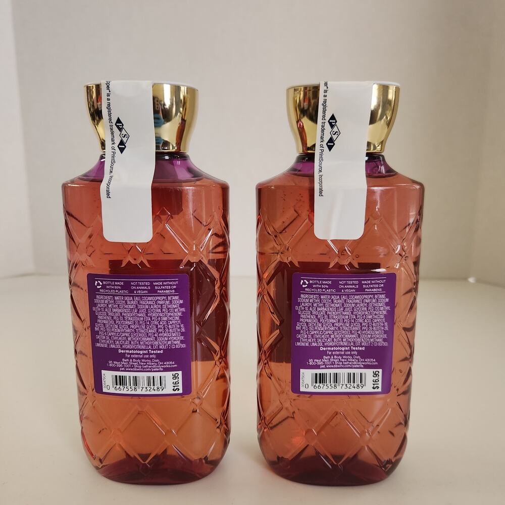Bath and Body Works Shower Gel 10 Fl oz. (Dark Kiss) 2-PACK! - Picture 2 of 4